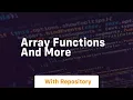 array functions and more