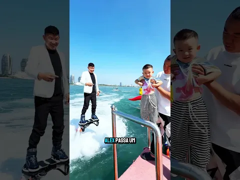😨👨‍👦 A brincadeira com o papai teve um preço: o pequeno Alex ficou com medo! 😂🎢 #shorts