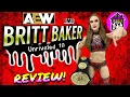 Britt Baker Unrivaled 10 Review AEW Wrestling Figure Review