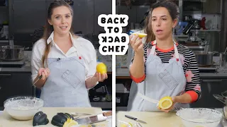 Download Elizabeth Olsen Tries to Keep Up with a Professional Chef | Back-to-Back Chef | Bon Appétit MP3