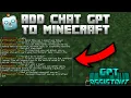 Add CHAT GPT to Minecraft GPT Assistant Plugin Tutorial