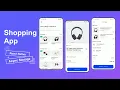 Shopping App UI - React Native Async Storage