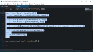 AngularJS Tutorial 38 Custom Directives Introduction