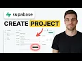 How to Create a Supabase Project Quick Tutorial
