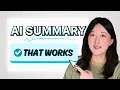 Stop Asking AI to Summarize Do This Instead 3 Methods Prompt Formula