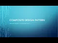Composite Design Pattern in C Arabic