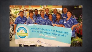 KTA Blue Zone Award
