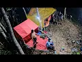 Download Lagu Camping hujan deras membangun rumah di hutan memancing limbat makan enak di atas prahu