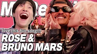 Eng ROSÉ BRUNO MARS APT MV Reaction 로제 브루노 마스 아파트 뮤직비디오 리액션 Korean Fanboy Moments J2N  Eng ROSÉ BRUNO MARS APT MV Reaction 로제 브루노 마스 아파트 뮤직비디오 리액션 Korean Fanboy Moments J2N