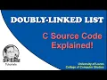 DOUBLY-LINKED LIST C-SOURCE CODE EXPLAINED by Sir Eudz