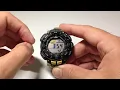 Casio Pro trek PRG240 Basic Mode Navigation