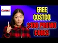 Costco Promo Codes EXPOSED Get FREE 100 Off Membership More 2025 Verified Deals