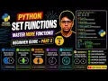 Python Set Functions Part 2 Complete Beginner Guide