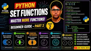 Python Set Functions Part 2 Complete Beginner Guide