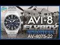 Micro Flieger AVI-8 Flyboy Engineer 50m Automatic AV-4075-22 Unbox Review