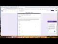 Conference Form Tutorial