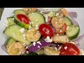 Easy and refreshing cucumber salad
