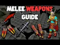 OSRS Melee Weapons Guide osrs