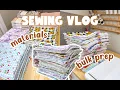 BULK PREPPING dish cloths favorite materials sewing a casserole dish cover