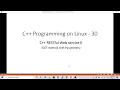 C Programming on Linux - Create HTTP Restful Web Service GET Method with Query Parameter