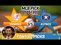New York Yankees vs Houston Astros Pick 26 MLB Pick Prediction