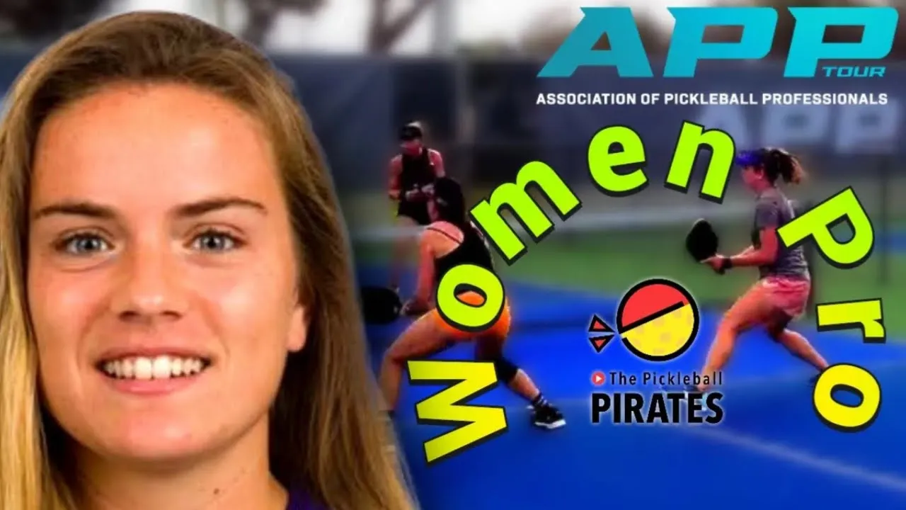 Pickleball Women's Pro Match at APP Daytona Open