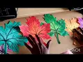 Maple Leaf Colouring tutorial - PART