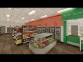 Flythrough Walkthrough Rendering - Circle K Papa John s Jimmy John s Wendy s Watertown NY