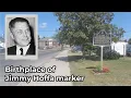 Birthplace of Jimmy Hoffa marker Brazil Indiana