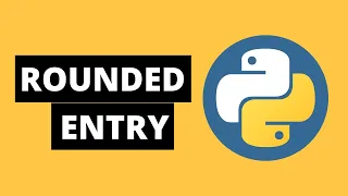 How To Create Round Entry in Python Tkinter