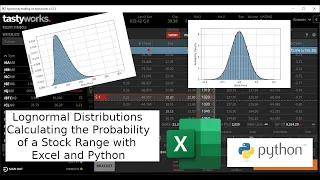 Lognormal Distributions Calculating the Probability of a Stock Range with Excel and Python