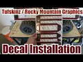 Ford Raptor Decal Installation 2021 Front Grill Tailgate Tufskinz Rocky Mountain Graphics