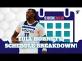 Breaking down the Hornets FULL 26-27 SCHEDULE