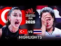 TURKIYE vs THAILAND | HIGHLIGHTS | Women's VNL 2025