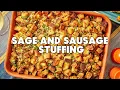 How to Make Sage and Sausage Stuffing Dressing Serious Eats