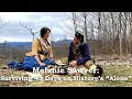 Melanie Sawyer Surviving 43 Days in the Wilderness on History s Alone using 18th-Century Foraging