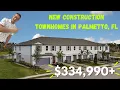 BRAND NEW Townhomes in Palmetto FL 334 990 Trevesta at the Palms by Homes
