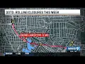 DOTD Rolling lane closures this week