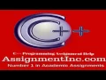 C Programming Assignment Help