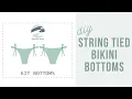 DIY Reversible Seamless String Bikini Bottoms Kit Bottoms Edgewater Avenue