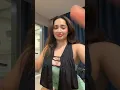 Aditi Mistry live session instagram