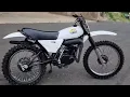 CLASSIC 1981 YAMAHA MX175 6 SPEED 2 STROKE DIRT BIKE