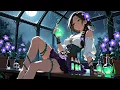 Rainy Greenhouse Night 🌧️ Lofi & Thunder for Deep Sleep | Rainy Greenhouse with Briar [3 Hours]
