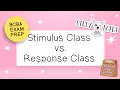 BCBA Exam Prep Stimulus Class vs Response Class