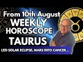 Taurus Weekly Horoscope August 10 16 Why Your Words Hold Power