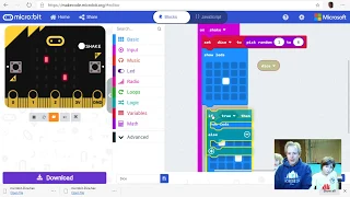 MakeCode for micro bit - Dice