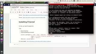 Python Hacks Install and run R programming in IPython Notebooks using IRKernel