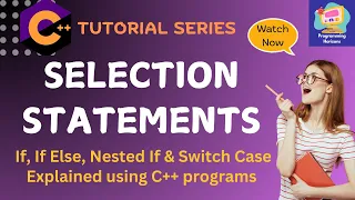 C Selection Statements If Else and Switch Case Explained with Examples for Beginners