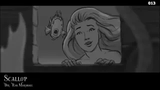 the little mermaid 2023 shark attack animatic 