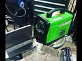 299 Titanium Stick 225 welder welds a rod